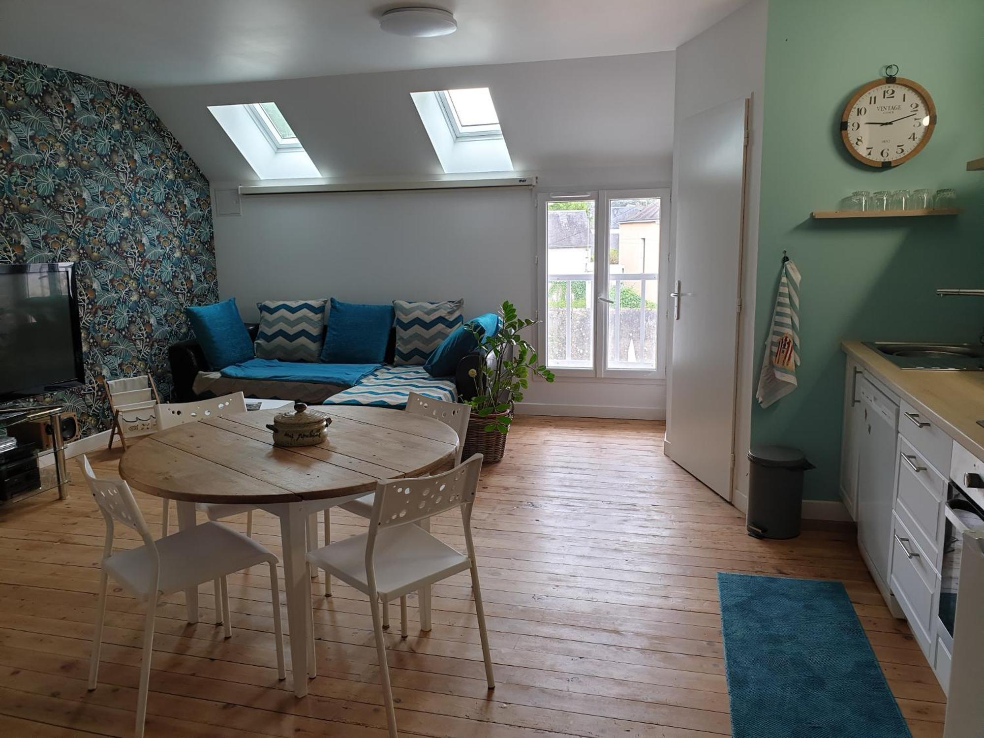 L 'Appartement Du Rocher Château-du-Loir 외부 사진